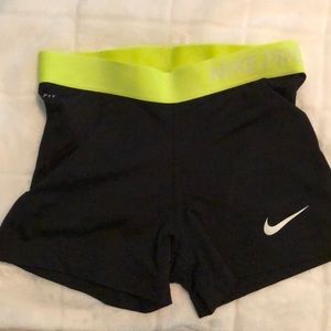 Spandex shorts